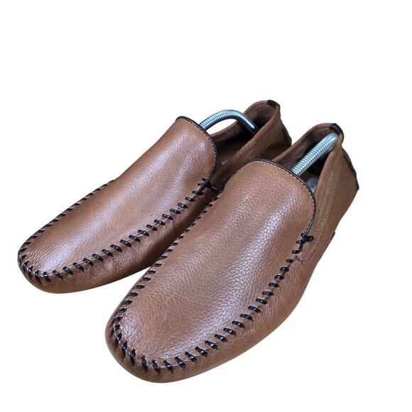 Steve Madden Men Vicius Driving Moccasin Slip On Loafer Leather Size 11 Pristine - Picture 4 of 10